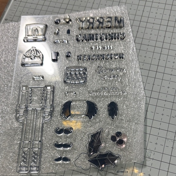 Nutcracker Stamp and Thin Cuts Set - Blue - Picture 3 of 5